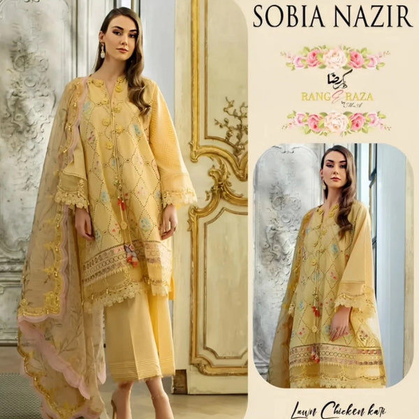 LAWN-3PIECE UNSTITCHED