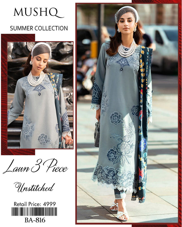 LAWN-3PIECE UNSTITCHED