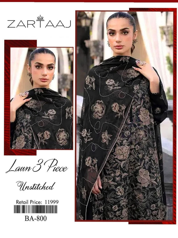 LAWN-3PIECE UNSTITCHED