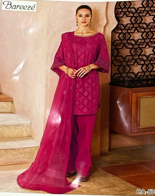 LAWN-3PIECE UNSTITCHED