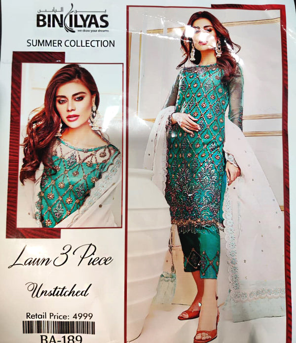 LAWN-3PIECE UNSTITCHED