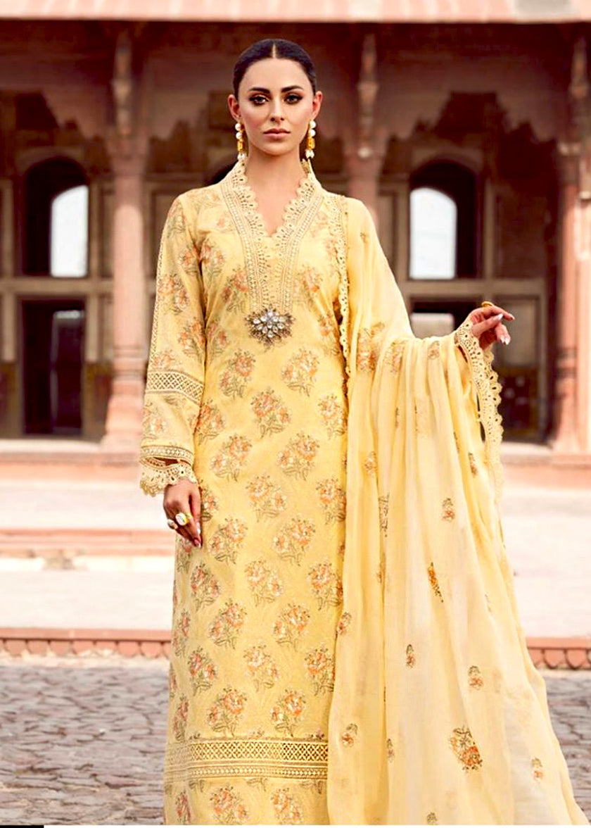 Bareeze LAWN-3PIECE UNSTITCHED