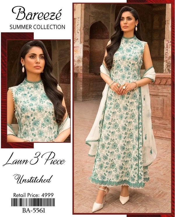 LAWN-3PIECE UNSTITCHED